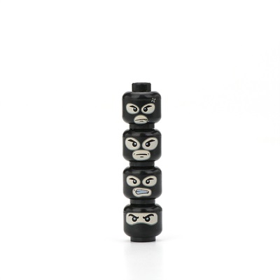 MOC City Face Heads Mini Actio - Lego Minifigure Holder ulasan dan harga