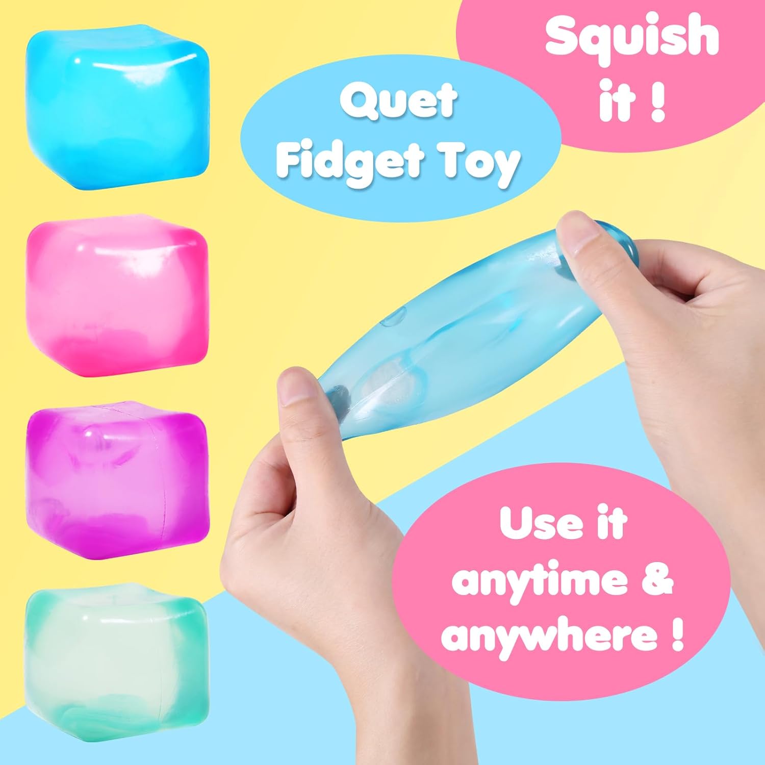 Stress Cube Squishy Stress Bal - Fidget Cube Original ulasan dan harga