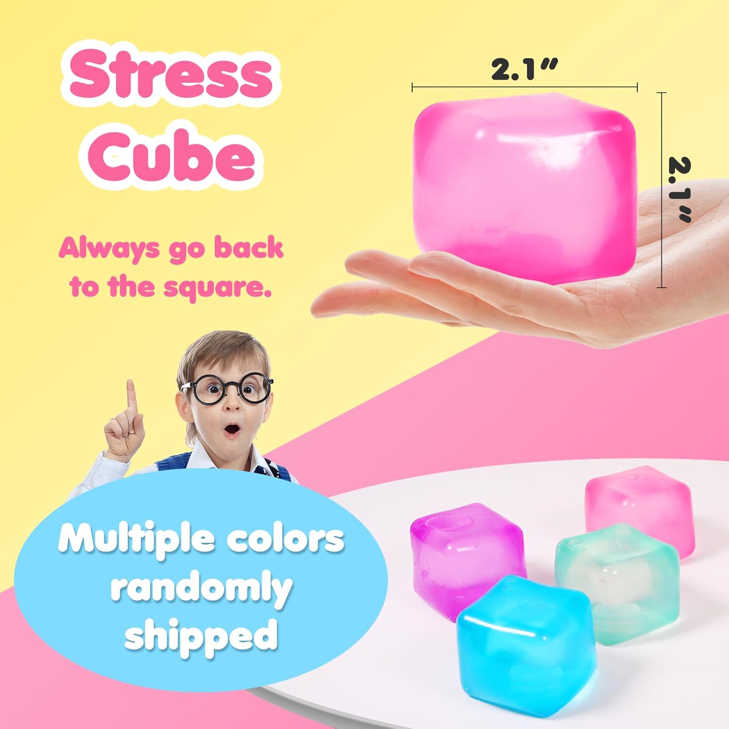 Stress Cube Squishy Stress Bal - Fidget Cube Original ulasan dan harga