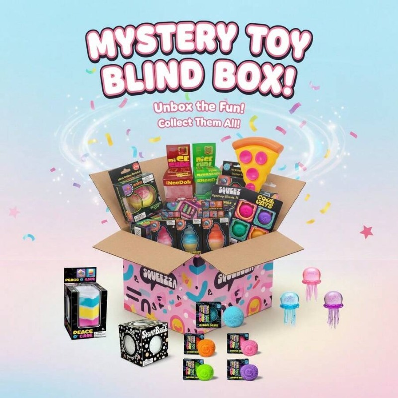 Cute Food & Ocean Squishy Blin - Mystery Box Blind Bag ulasan dan harga