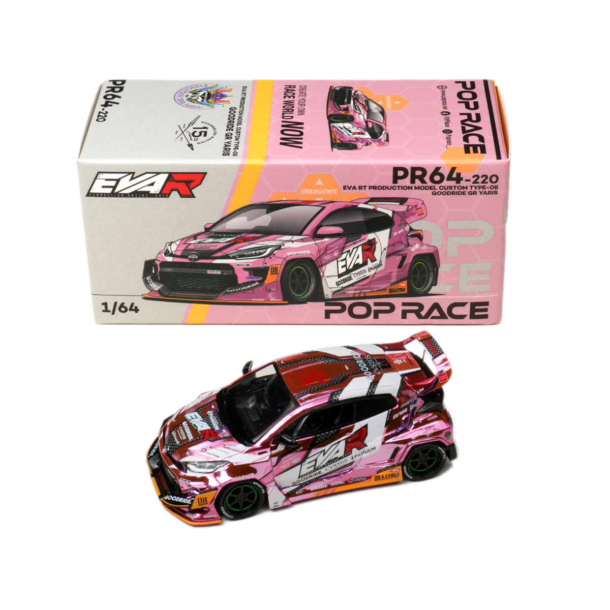 POP Race 1:64 CLK GTR D2 GTR R - Die Cast Car 1 64 ulasan dan harga