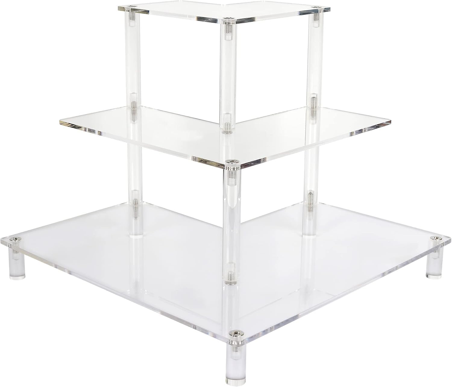 3 Tier Acrylic Display Riser,  - Pop Display Shelf ulasan dan harga