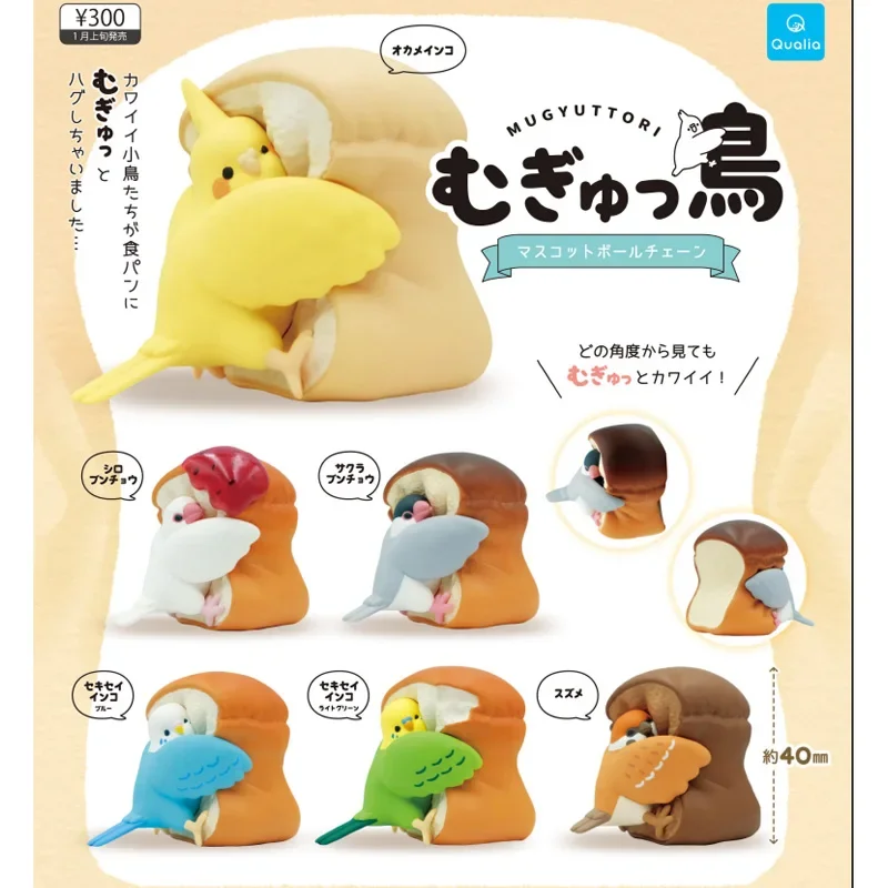 Cute Birds Pendants Gacha Caps - Capsule Toy Gashapon ulasan dan harga