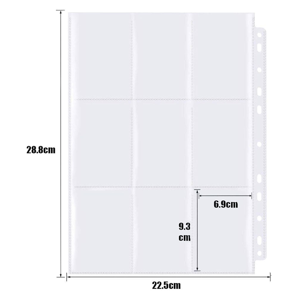90 pockets trading card sleeve - Trading Card Binder ulasan dan harga
