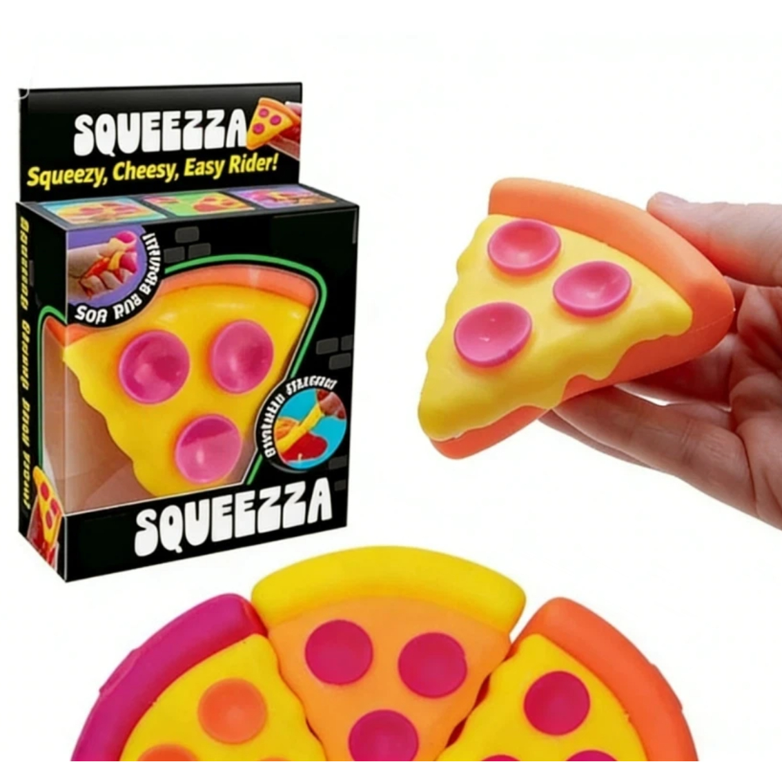 Schylling Needoh pizza Stress  - Fidget Cube Original ulasan dan harga