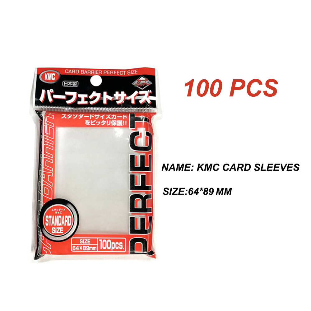 64x89mm 100PCS Transparent KMC - Card Penny Sleeve ulasan dan harga