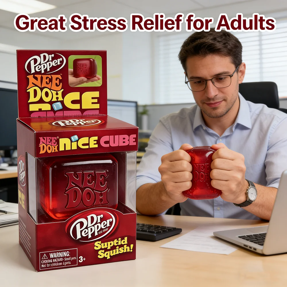 =* Dr Pepper x NeeDoh Nice Cub - Fidget Cube Original ulasan dan harga