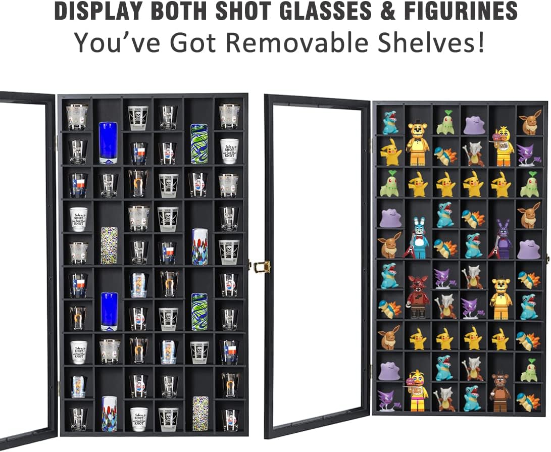 Large Shot Glass Display Case, - Display Case Acrylic ulasan dan harga