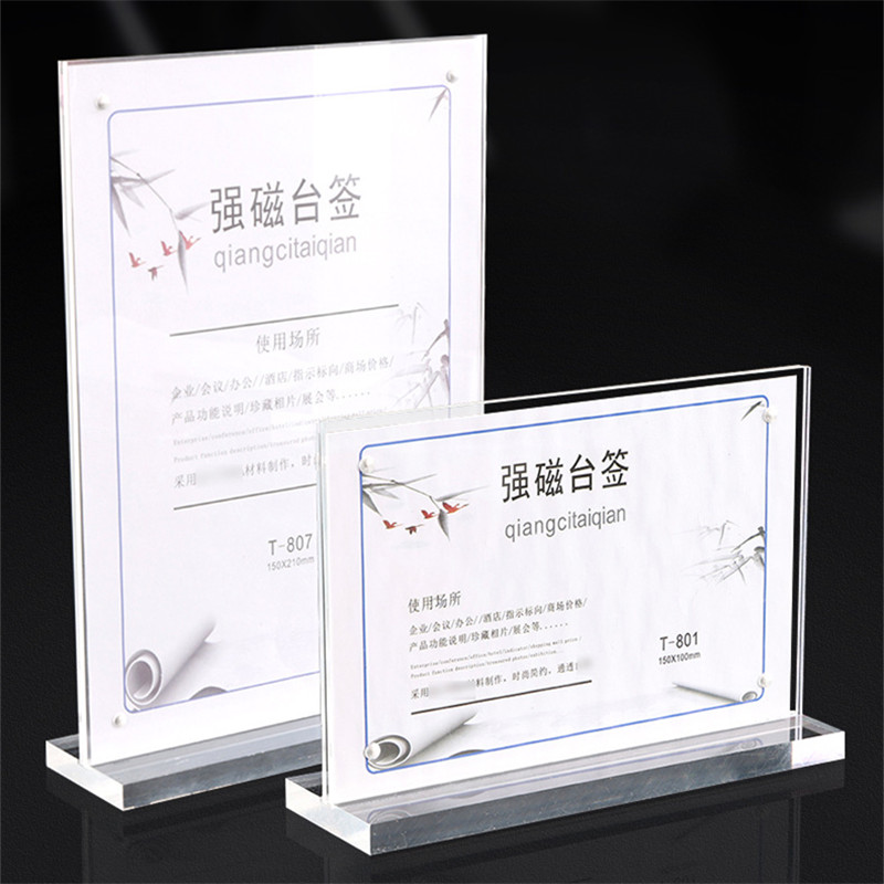 Acrylic Menu Sign Holder POP D - Pop Display Shelf ulasan dan harga
