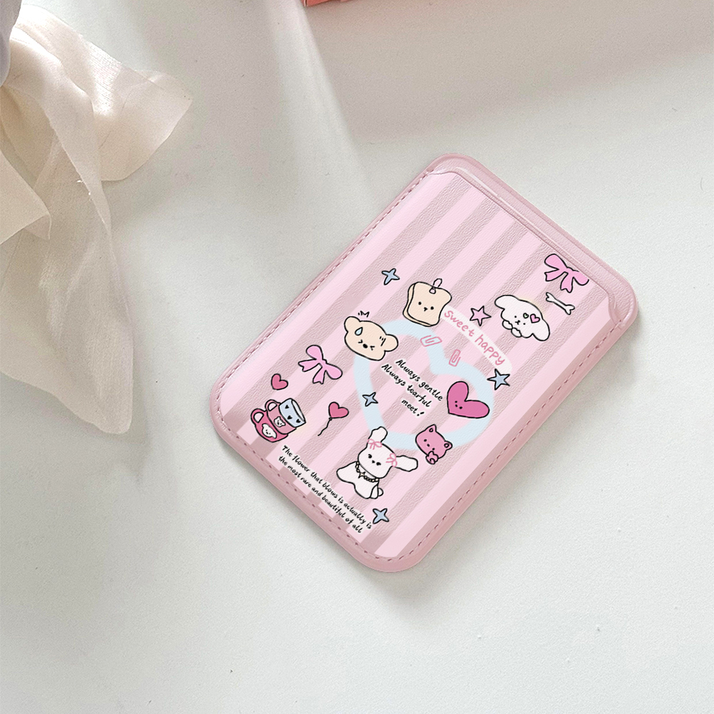 Cute Girly Sketch Style Leathe - Card Top Loader ulasan dan harga