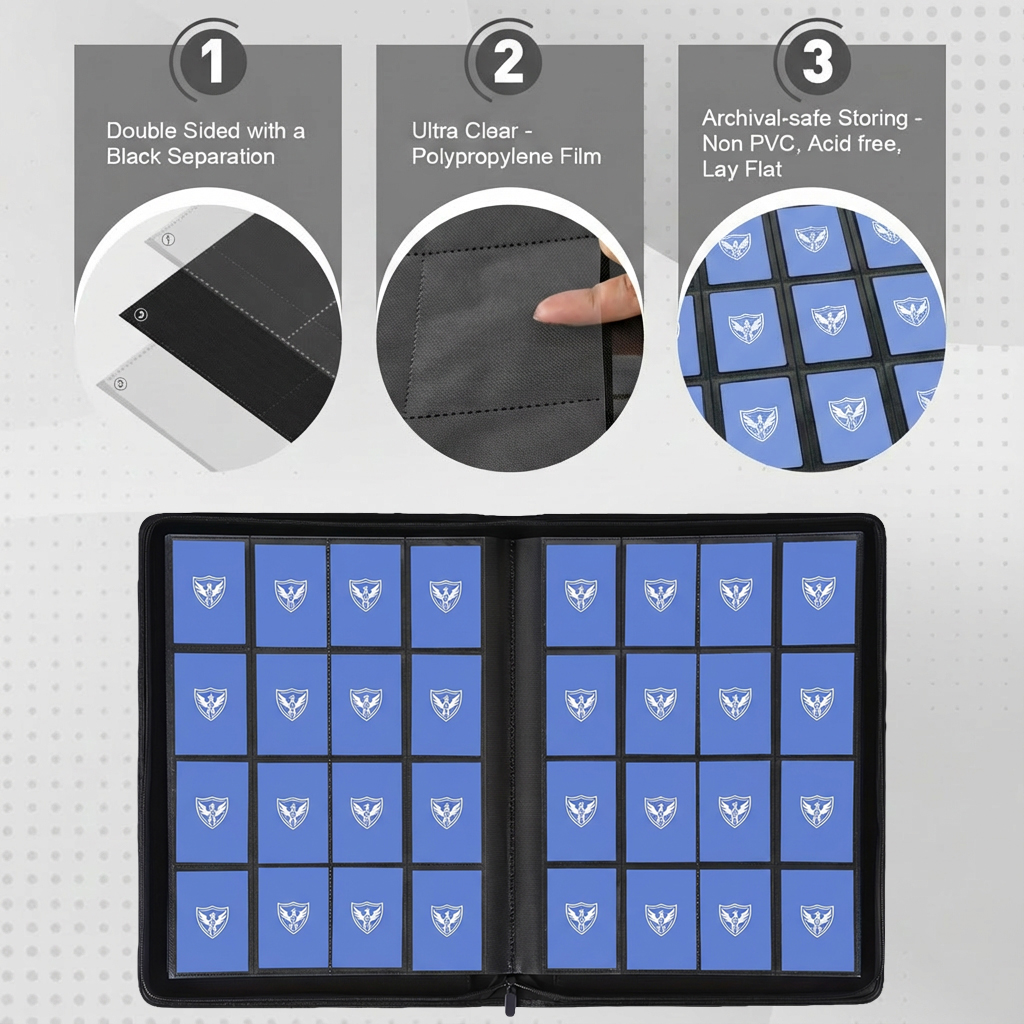 Collectible Card Storage Album - Trading Card Binder ulasan dan harga