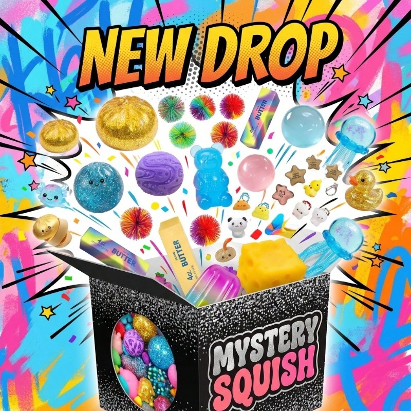 Squish Time Nee Doh Mystery Bl - Mystery Box Blind Bag ulasan dan harga