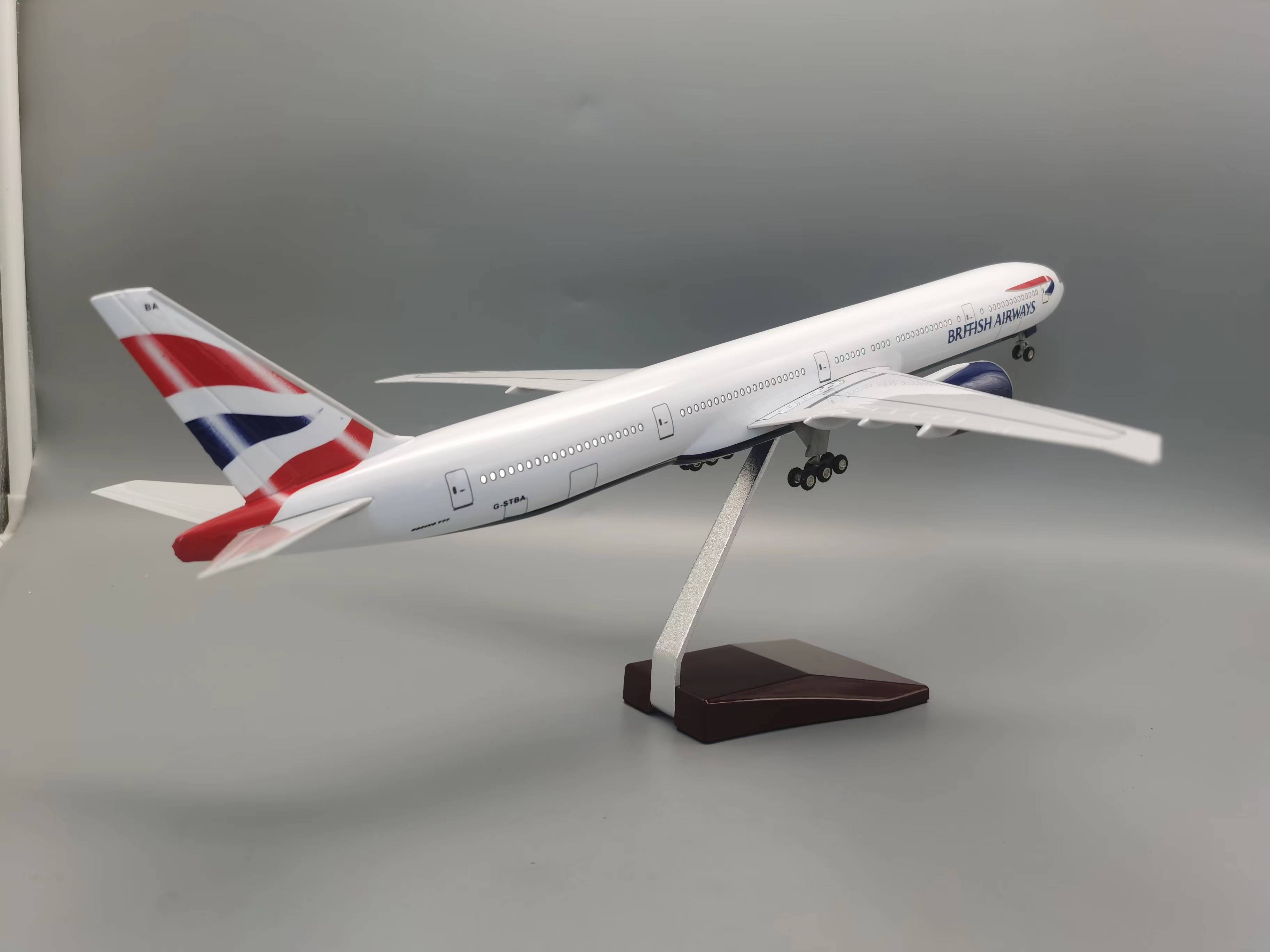 Aircraft B777  British Airways - Model Airplane Plastic ulasan dan harga