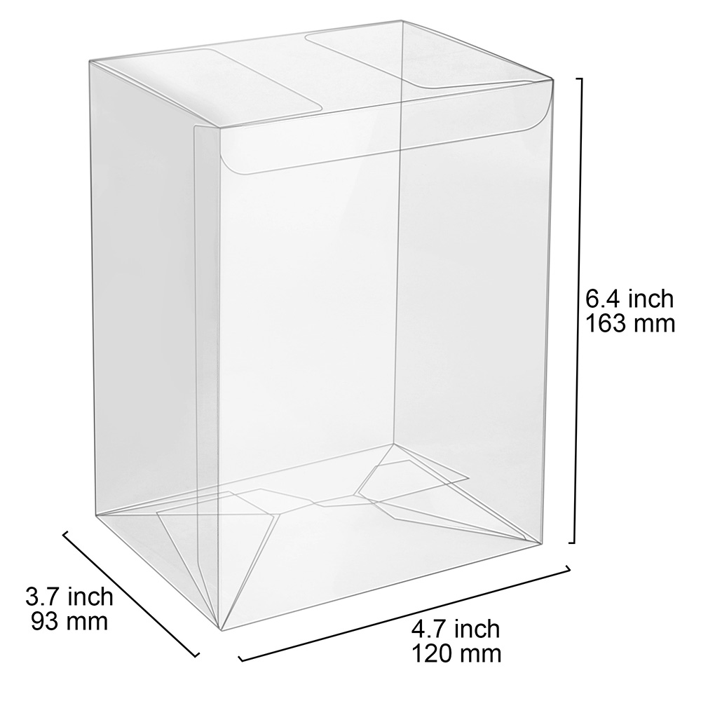 50PCS Clear Protective Box for - Funko Pop Protector ulasan dan harga