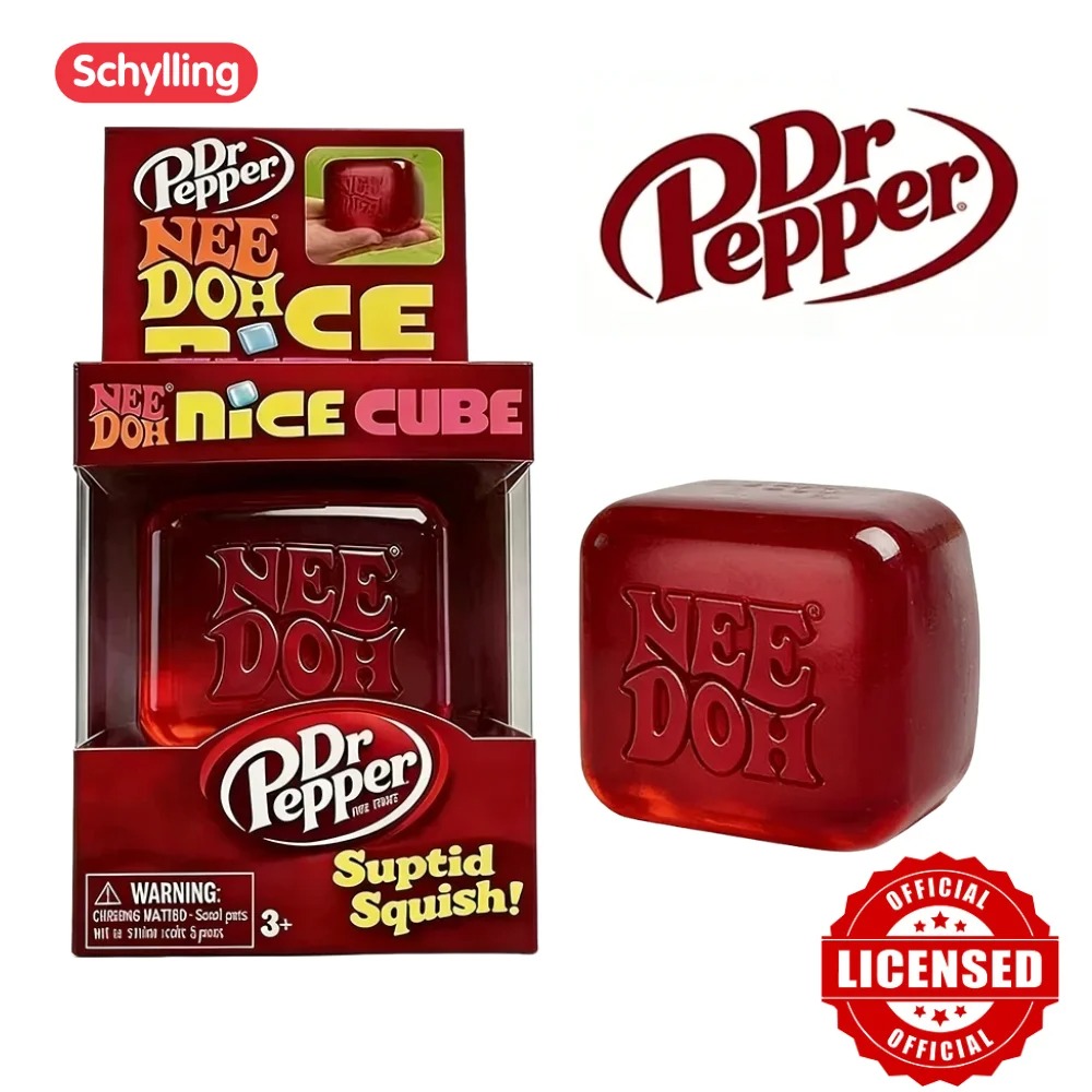 Dr Pepper x NeeDoh Nice Cube S - Fidget Cube Original ulasan dan harga