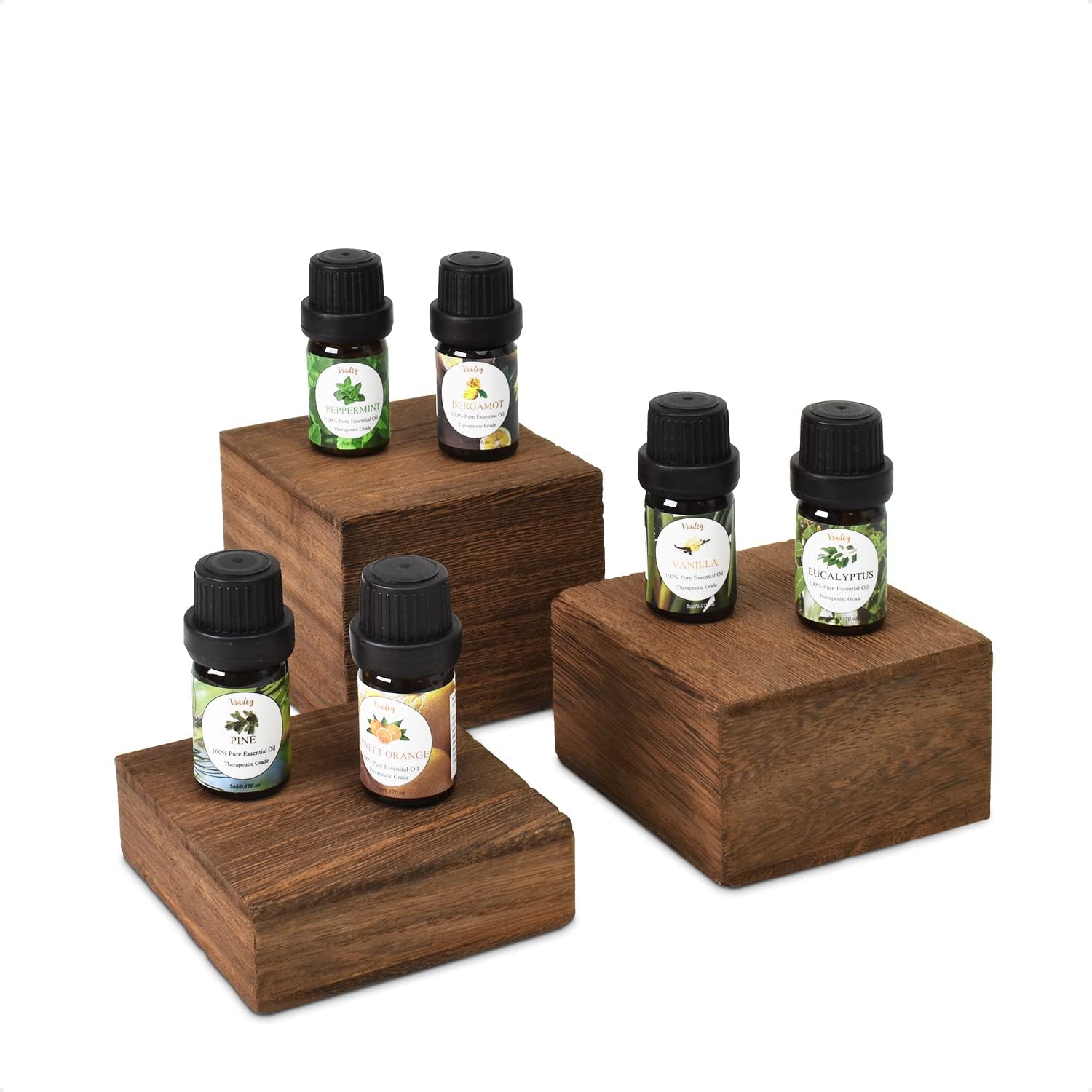 Wooden Display Risers Set - 3  - Display Risers Set ulasan dan harga